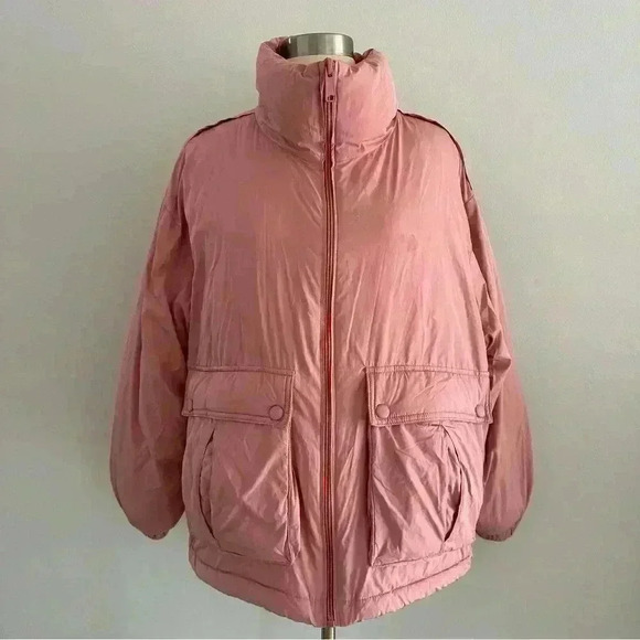 We The Free Puffer Jacket XS Coat Pink - Picture 12 of 16